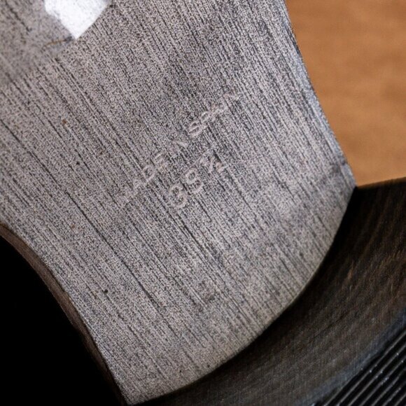 Free People Women Essential Blue Grey Leather Western Knee Boots 9.5US EUR39.5 - Picture 9 of 10